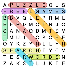 Взлом Word Search: Word Find (Ворд Срч)  [МОД Бесконечные монеты] - последняя версия apk на Андроид