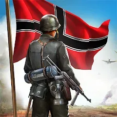 Скачать взлом World War 2: Strategy Games (Вторая мировая война)  [МОД Unlocked] - стабильная версия apk на Андроид