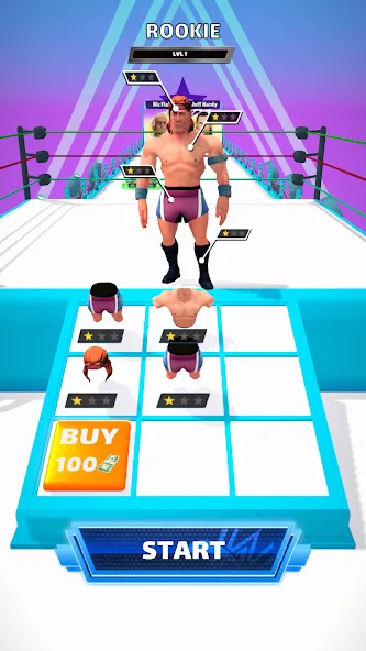 Wrestling Trivia Run (Рестлинг Тривия Ран)  [МОД Бесконечные монеты] Screenshot 3