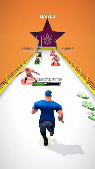 Wrestling Trivia Run (Рестлинг Тривия Ран)  [МОД Бесконечные монеты] Screenshot 5