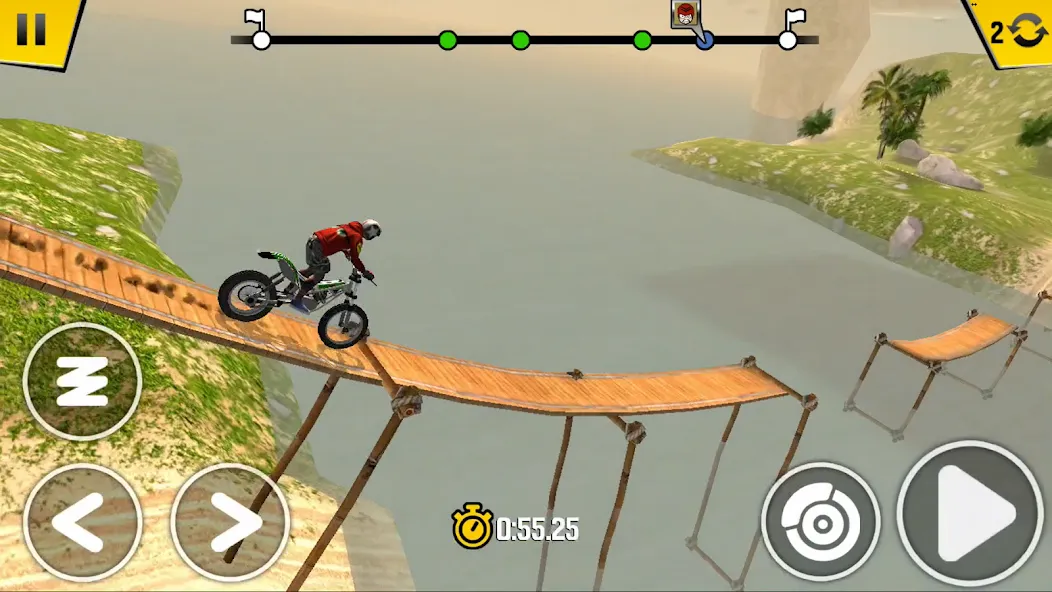 Trial Xtreme 4 Bike Racing (Триал Экстрим 4 Гонки на мотоциклах)  [МОД Бесконечные монеты] Screenshot 1