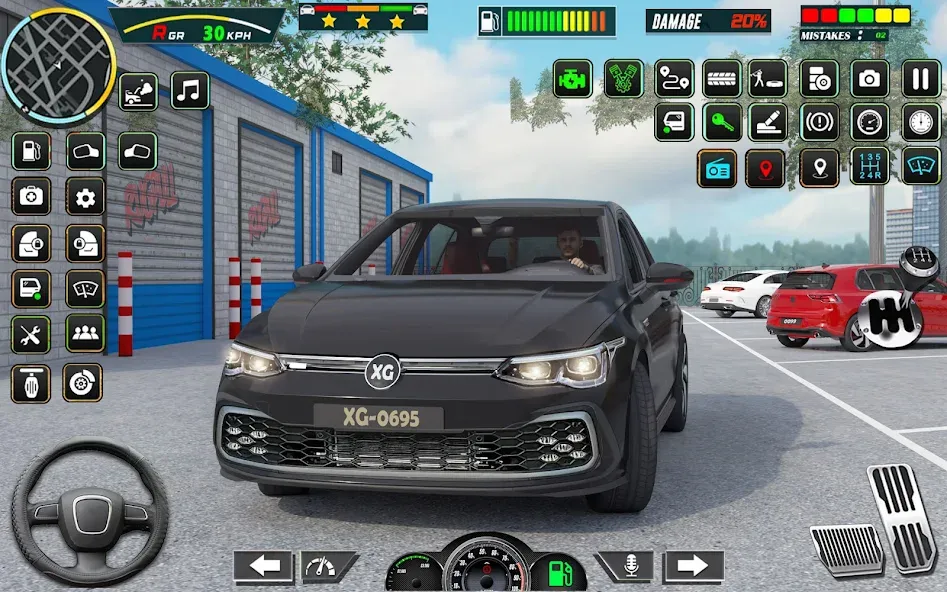 City Car Driving - Car Games (Сити Кар Драйвинг)  [МОД Много денег] Screenshot 1