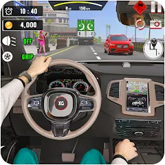 Взлом City Car Driving - Car Games (Сити Кар Драйвинг)  [МОД Много денег] - последняя версия apk на Андроид