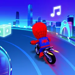 Взлом Beat Racing:Car&Music game (Бит Кар Гонки игра музыки )  [МОД Все открыто] - полная версия apk на Андроид