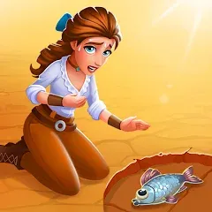 Взломанная Island Hoppers: Jungle Farm (Айслэнд Квеставэй)  [МОД Unlimited Money] - полная версия apk на Андроид