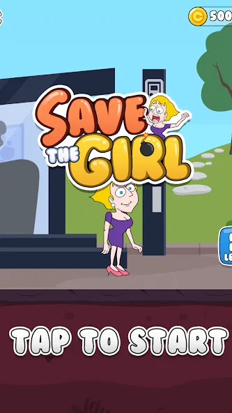 Save The Girl  [МОД Бесконечные монеты] Screenshot 1