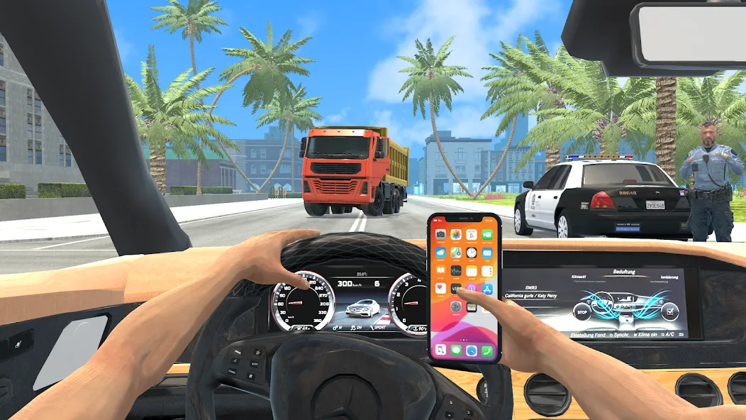 Drive Simulator: Traffic Race  [МОД Много монет] Screenshot 5