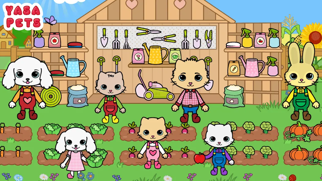 Yasa Pets Farm (Яса Петс Фарм)  [МОД Бесконечные деньги] Screenshot 5