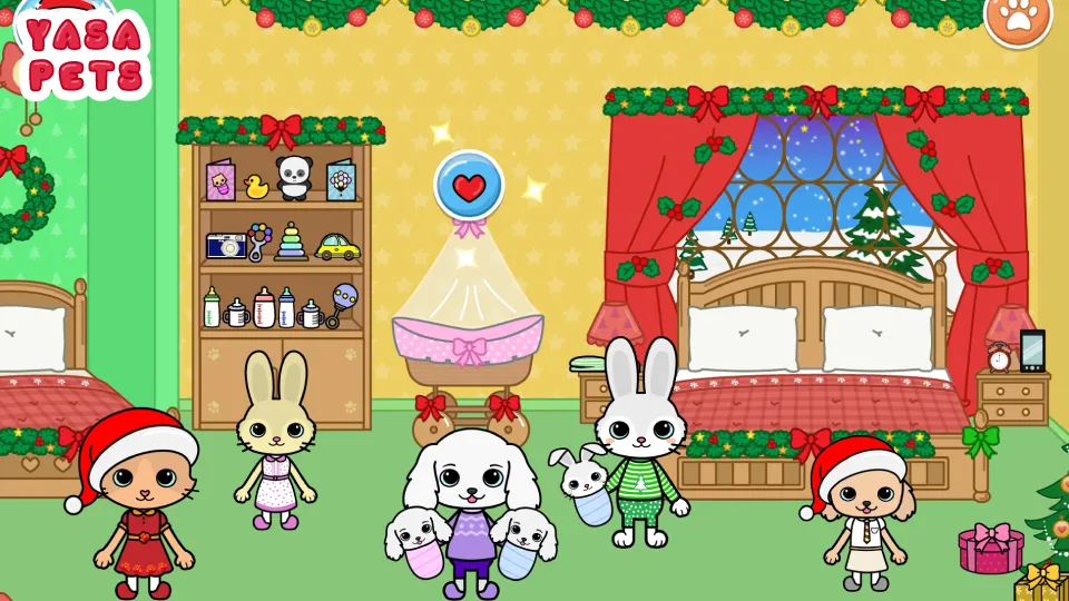 Yasa Pets Christmas (Яса Петс Кристмас)  [МОД Все открыто] Screenshot 4