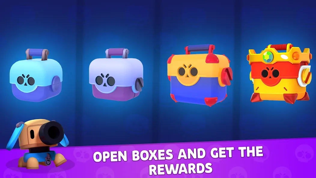 Brawl Box Stars Simulator  [МОД Бесконечные деньги] Screenshot 3