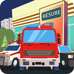 Взломанная Idle Rescue Tycoon (Айдл Рескью Тайкун)  [МОД Меню] - стабильная версия apk на Андроид