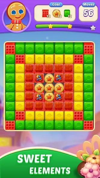 Candy Blast Fever:Cubes Crush (Кенди Бласт Фивер)  [МОД Menu] Screenshot 2