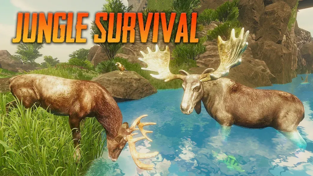 The Moose - Animal Simulator (Зе Мус)  [МОД Mega Pack] Screenshot 5