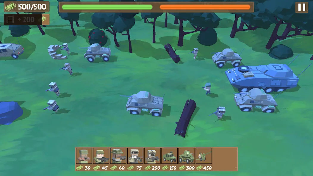 Border Wars: Army Simulator  [МОД Mega Pack] Screenshot 5