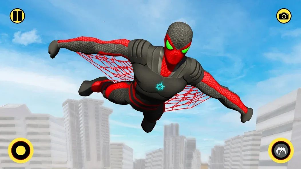 Spider Miami Rope Hero Ninja  [МОД Unlimited Money] Screenshot 4