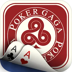 Скачать взломанную PokerGaga: Texas Holdem Live (ПокерГага)  [МОД Много монет] - полная версия apk на Андроид