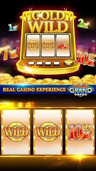 Vegas Grand Slots:Casino Games (Вегас Гранд Слоты)  [МОД Много монет] Screenshot 2