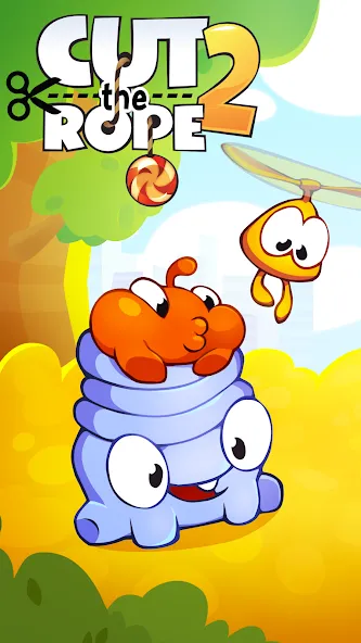 Cut the Rope 2 (Кат зе Роуп 2)  [МОД Бесконечные монеты] Screenshot 1