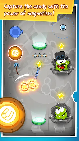 Cut the Rope: Time Travel (Сат зе Роуп)  [МОД Unlocked] Screenshot 2