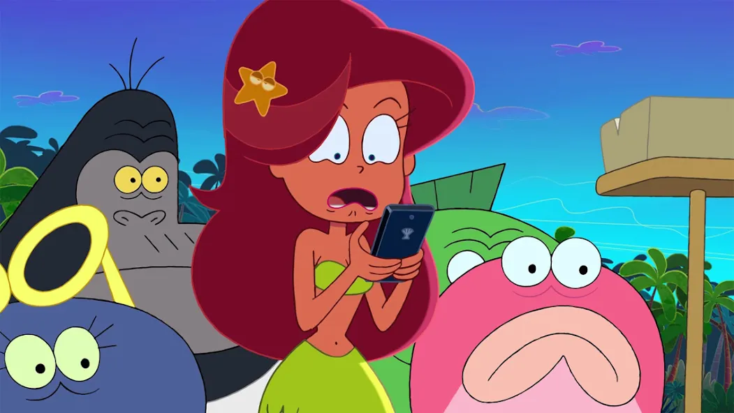 Zig & Sharko Driving Game  [МОД Много денег] Screenshot 1