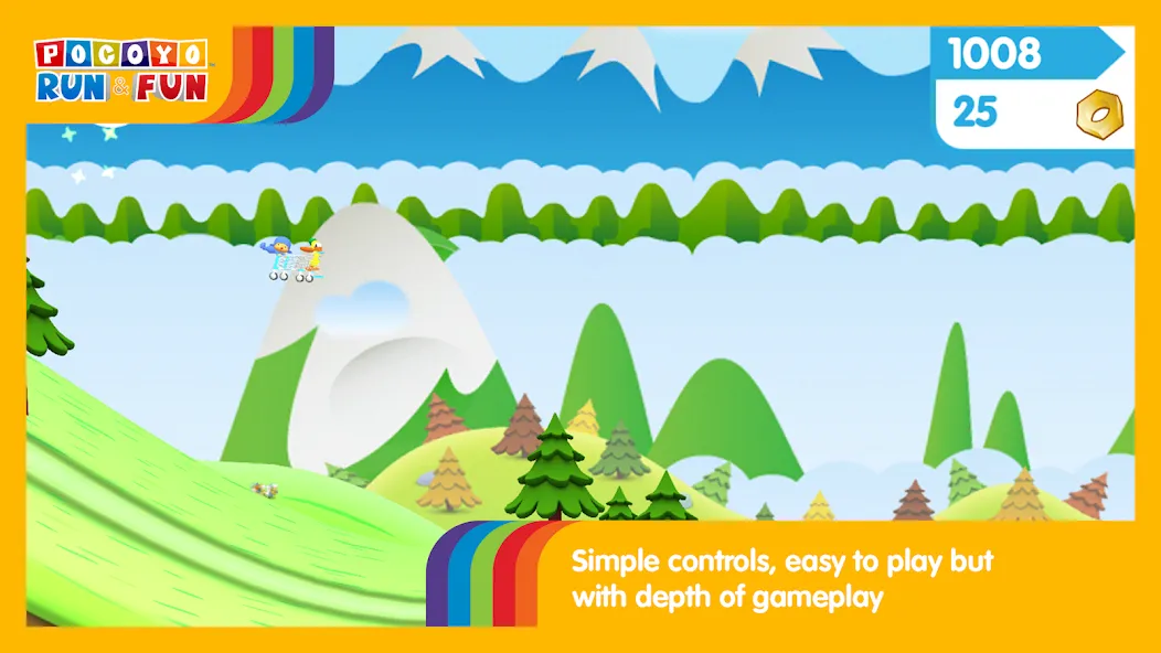 Pocoyo Run & Fun: Cartoon Jump  [МОД Меню] Screenshot 3