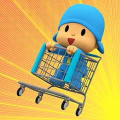 Взлом Pocoyo Run & Fun: Cartoon Jump  [МОД Меню] - стабильная версия apk на Андроид