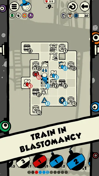 Blastomancer: The Puzzle Game  [МОД Бесконечные деньги] Screenshot 2