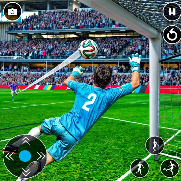 Soccer Games Football 2022  [МОД Бесконечные монеты] Screenshot 1