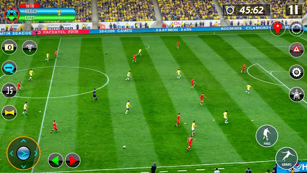 Soccer Games Football 2022  [МОД Бесконечные монеты] Screenshot 2