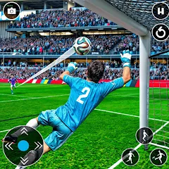 Взломанная Soccer Games Football 2022  [МОД Бесконечные монеты] - полная версия apk на Андроид
