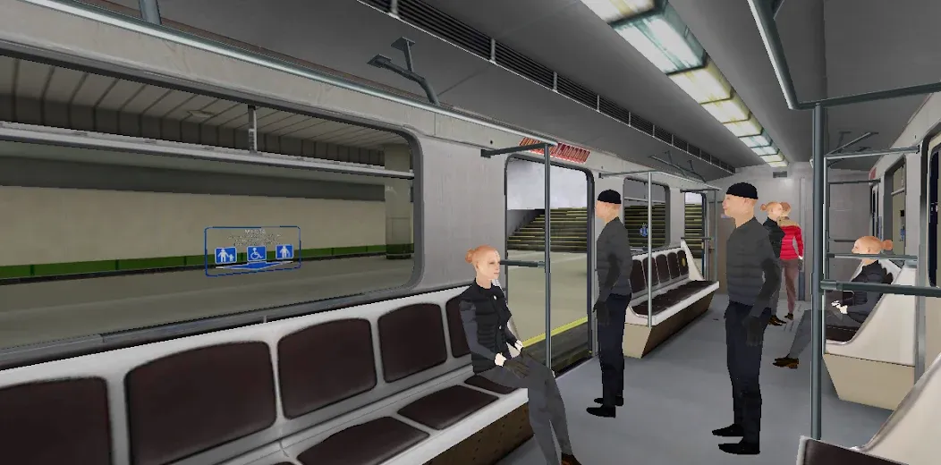 Minsk Subway Simulator  [МОД Бесконечные монеты] Screenshot 5