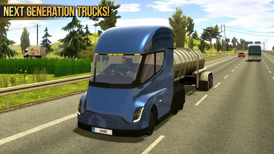 Truck Simulator : Europe  [МОД Unlocked] Screenshot 5