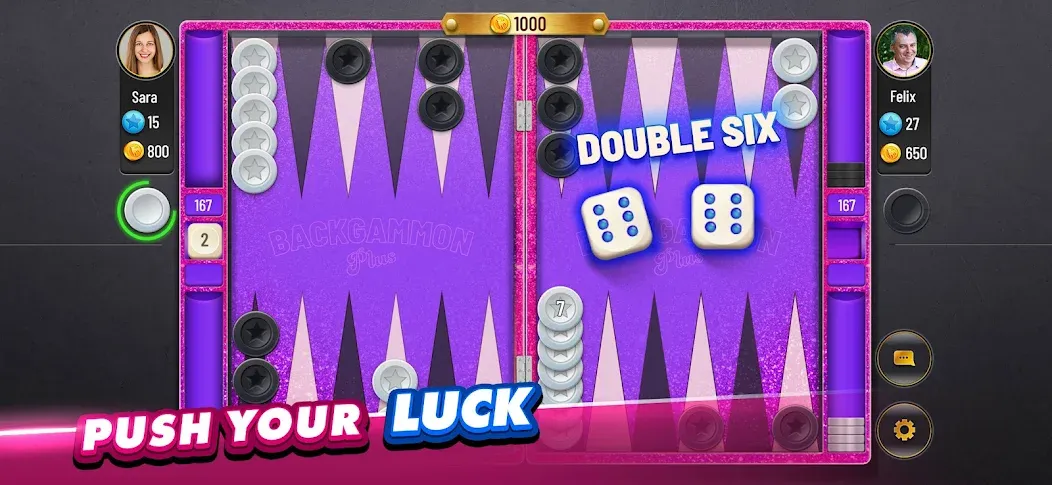 Backgammon Plus - Board Game (Бэкгаммон Плюс)  [МОД Меню] Screenshot 4