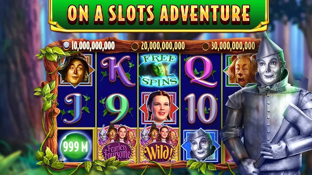 Wizard of Oz Slots Games (Волшебник из страны Оз игровой автомат)  [МОД Mega Pack] Screenshot 3