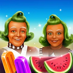 Взломанная Wonka's World of Candy Match 3  [МОД Unlimited Money] - стабильная версия apk на Андроид