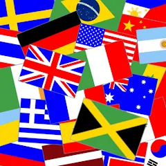 Взломанная The Flags of the World Quiz  [МОД Много монет] - полная версия apk на Андроид