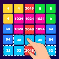 Скачать взлом 2248 Number block puzzle 2048 (Две тысячи двести сорок восемь)  [МОД Много денег] - стабильная версия apk на Андроид