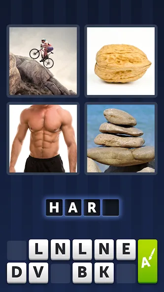 4 Pics 1 Word (Картинки 1 Слово)  [МОД Все открыто] Screenshot 2