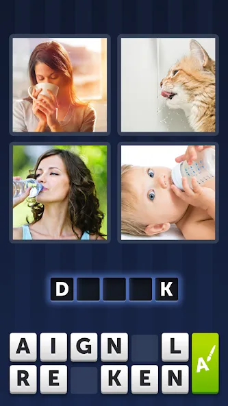 4 Pics 1 Word (Картинки 1 Слово)  [МОД Все открыто] Screenshot 4