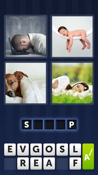 4 Pics 1 Word (Картинки 1 Слово)  [МОД Все открыто] Screenshot 5