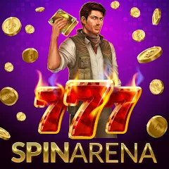 Скачать взломанную SpinArena Online Casino Slots (СпинАрена Онлайн Казино Слоты)  [МОД Unlimited Money] - полная версия apk на Андроид