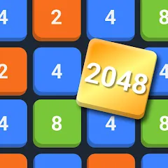 Скачать взлом 2048: Puzzle Game! Merge Block (Две тысячи сорок восемь)  [МОД Бесконечные монеты] - стабильная версия apk на Андроид