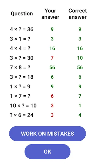 Multiplication Games Math quiz  [МОД Mega Pack] Screenshot 4