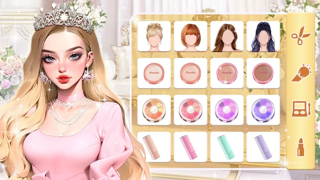 Makeup Stylist: Makeup Game (Сам сделай макияж)  [МОД Бесконечные монеты] Screenshot 2