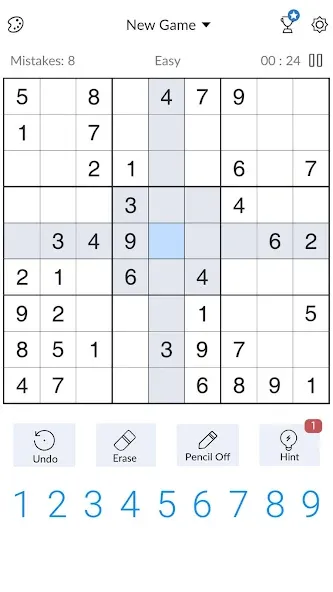 Sudoku - Classic Sudoku Puzzle  [МОД Меню] Screenshot 2