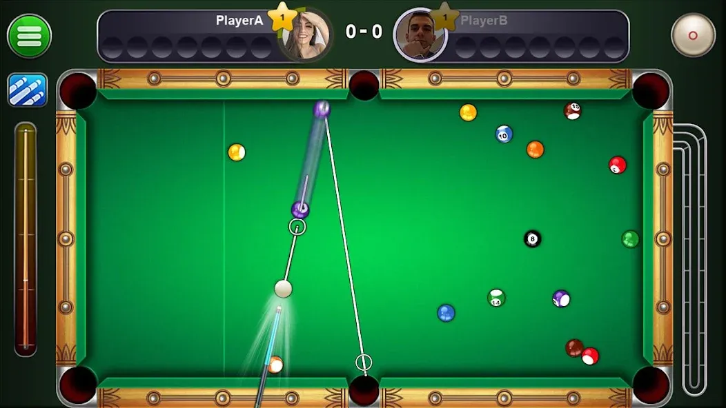 8 Ball Live - Billiards Games (Бол Лайв)  [МОД Много денег] Screenshot 2