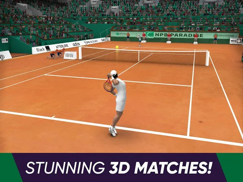 Tennis World Open 2024 - Sport (Теннис Ворлд Опен 2023)  [МОД Бесконечные монеты] Screenshot 3