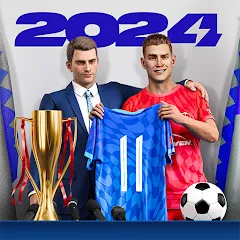 Взломанная Top Eleven Be a Soccer Manager (Топ Илевен Би Футбол Менеджер)  [МОД Много монет] - полная версия apk на Андроид