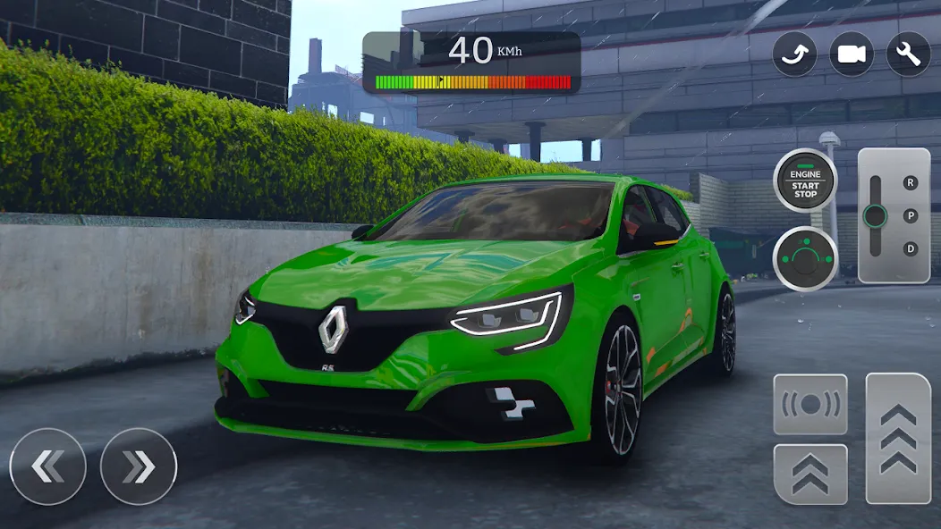 Renault Megane RS Simulator (Рено Меган  Симулятор)  [МОД Бесконечные деньги] Screenshot 2