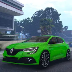 Скачать взлом Renault Megane RS Simulator (Рено Меган  Симулятор)  [МОД Бесконечные деньги] - стабильная версия apk на Андроид